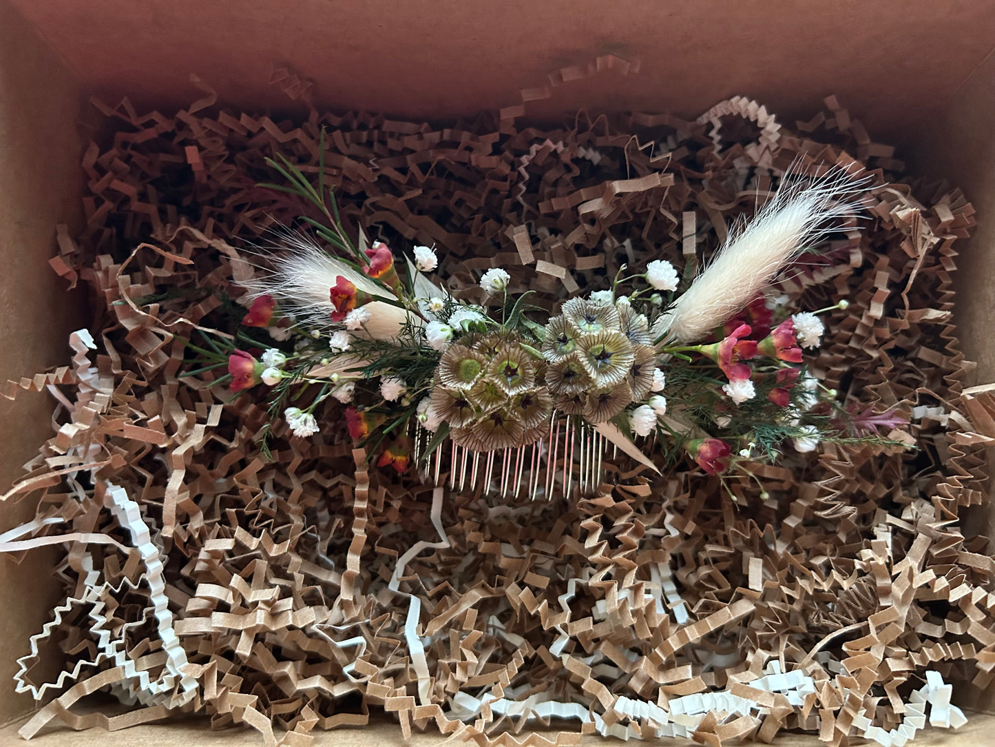 Floral Hair Comb