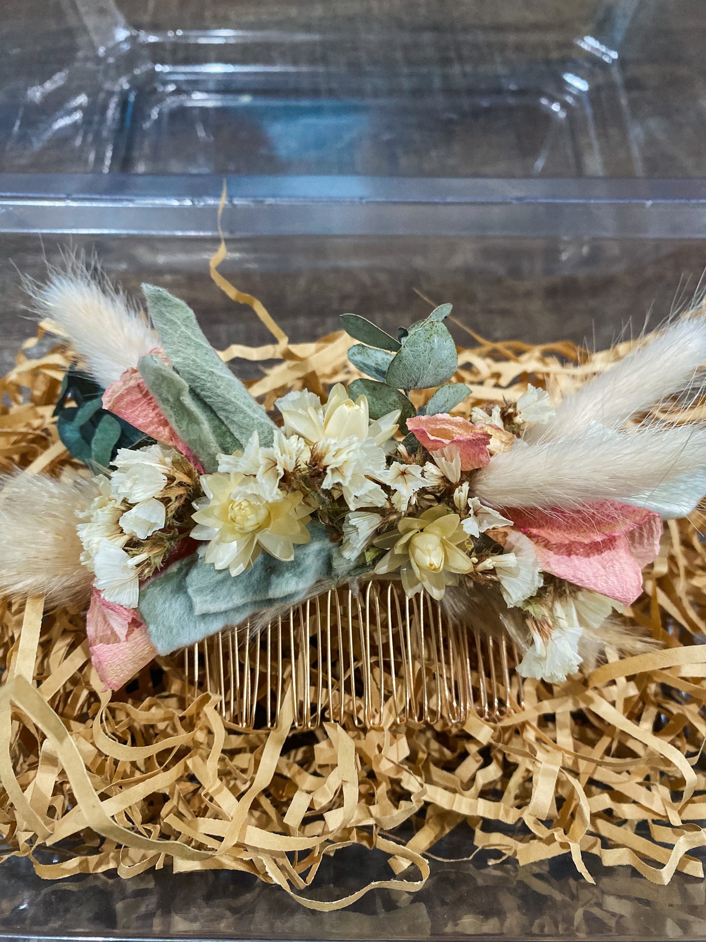Floral Hair Comb